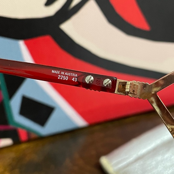 Vintage Christian Dior 2250 Sunglasses Austria Butterfly RARE Collector - Picture 7 of 9